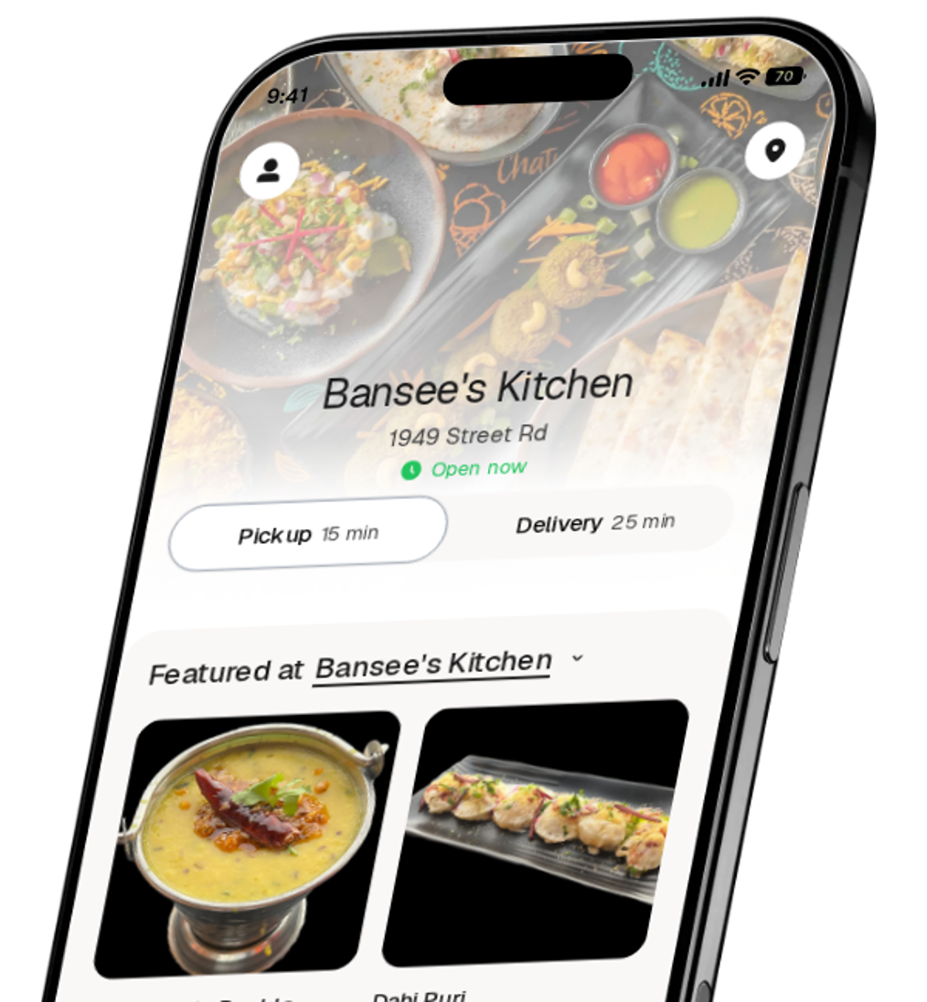 Bansee's Kitchen app preview