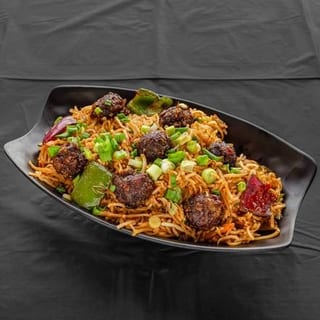Veg Fried Rice With Veggie Balls