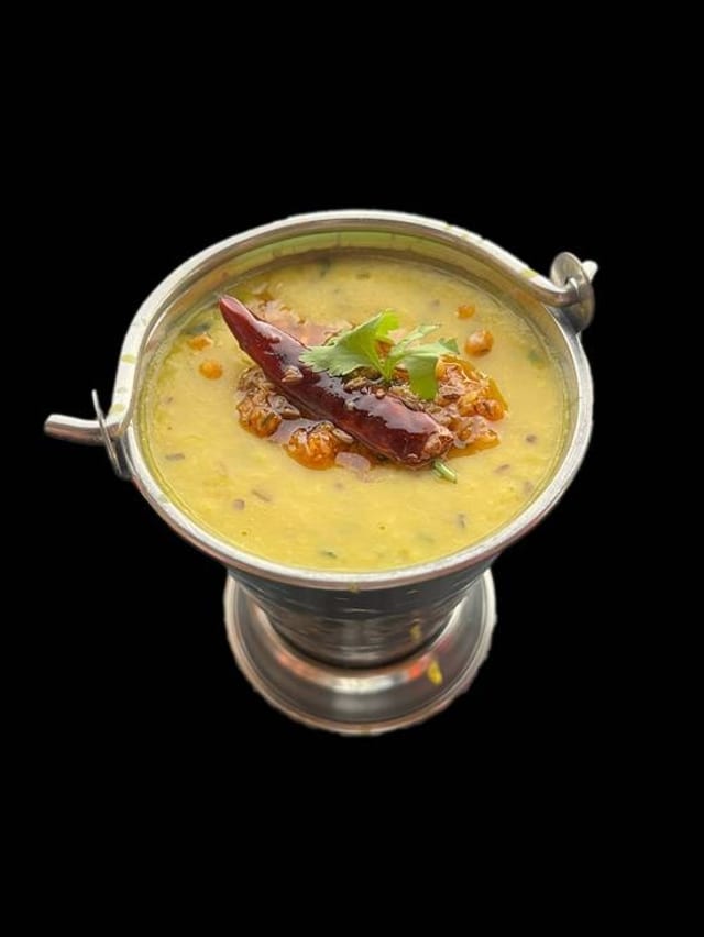 Dhaba Style Double Tadka Dal.